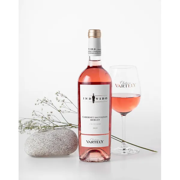 Chateau Vartely Individo Каберне Совиньон и Мерло сухое розовое 0,75л - image 2