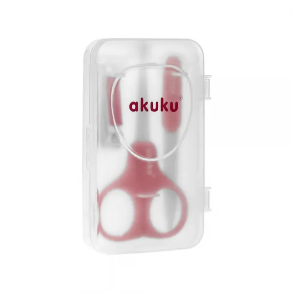 Kit de manichiura pentru bebelusi A0042, Rosu - image 1
