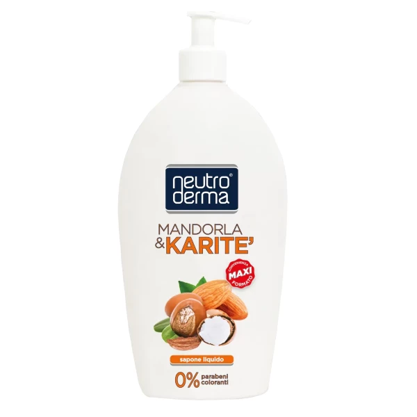 NeutroDerma Sapun Lichid 1000ml Unt de Karite - image 1