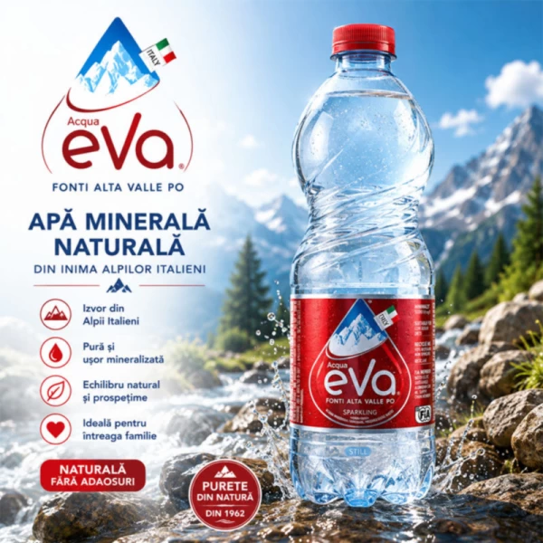 Eva Apa minerala carbogazoasa 500 ml - image 2