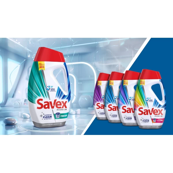 Savex Detergent lichid 0.945l Premium Color - image 3