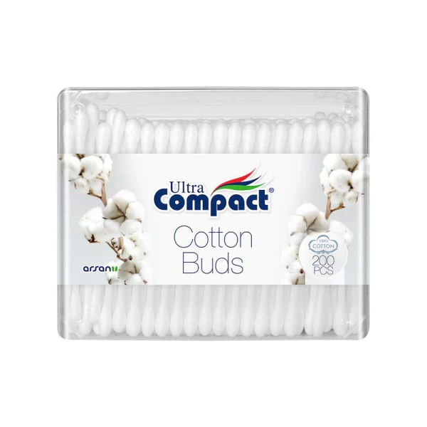 Ultra Compact Betisoare de vata 200 buc - image 1
