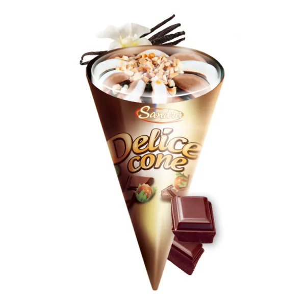 Delice Cone Inghetata Ciocolata 105g - image 1