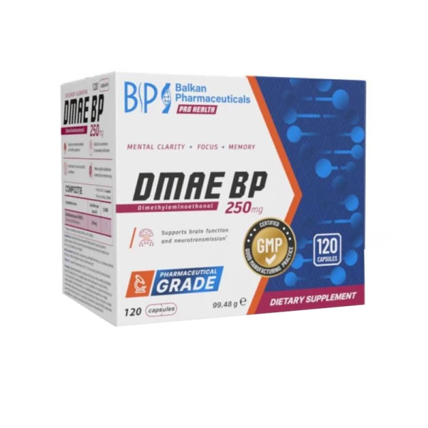 BP DMAE Память и концентрация, 120 капсул - image 1