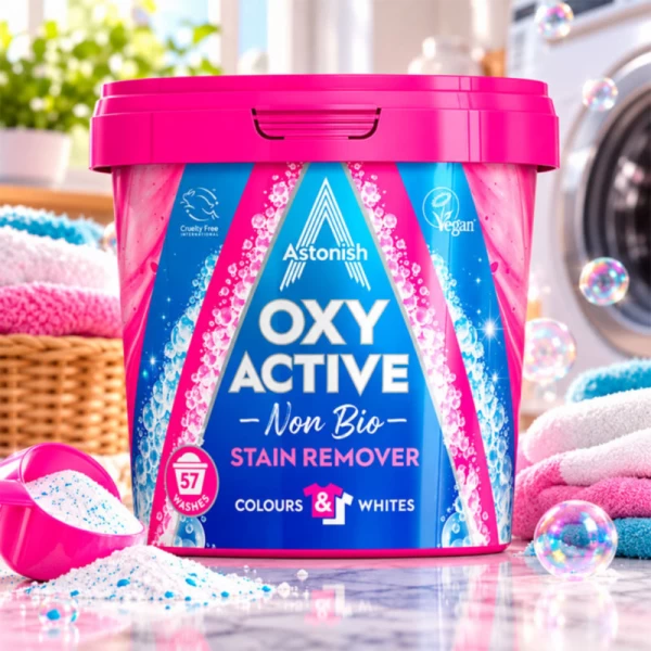 Astonish Indepartator de pete Oxy Active Non Bio 1.25 kg - image 2