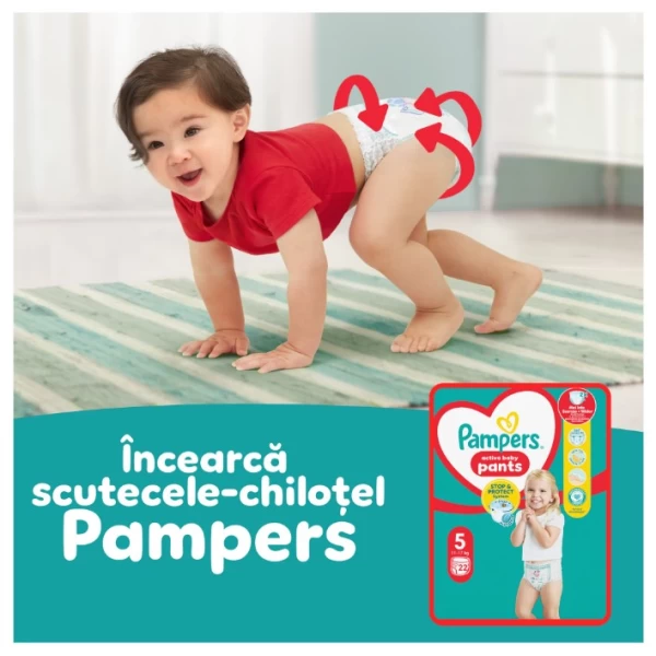 Pampers Scutece Active Baby Jumbo, Marimea 7, 15kg+, 44 buc - image 3