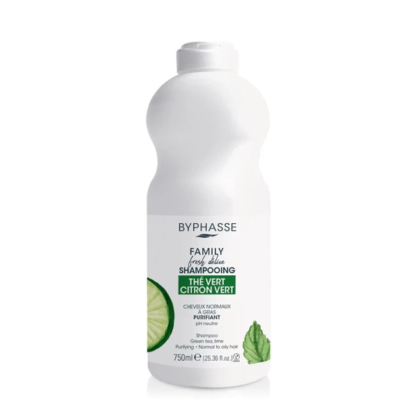 Byphasse Sampon pentru par Par gras 750 ml - image 1