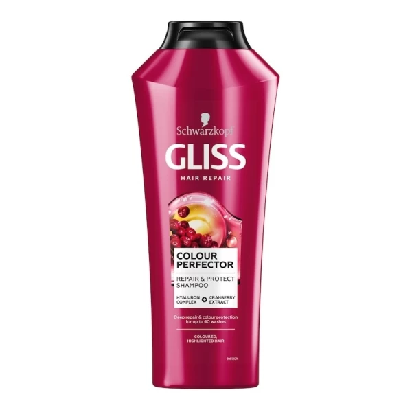 Gliss Colour Perfector Шампунь для окрашенных или мелированных волос, 400 мл - image 1