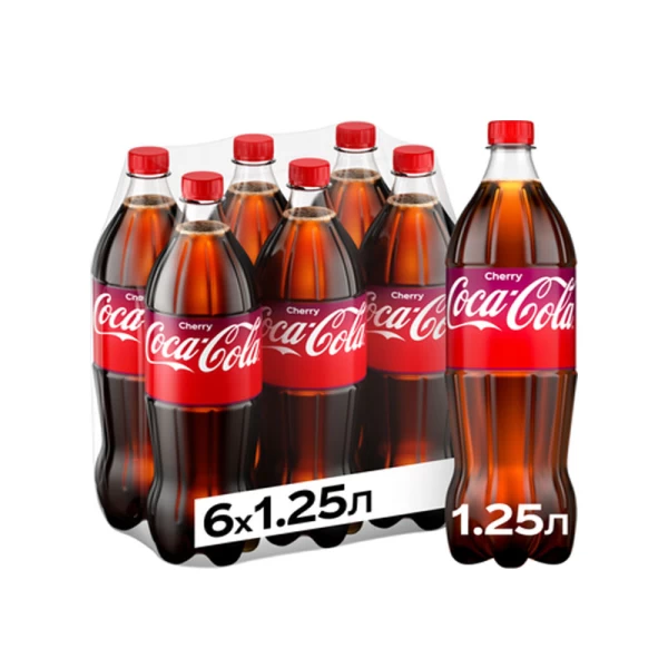 Coca Cola Bautura carbogazoasă Cherry 1,25L - image 2