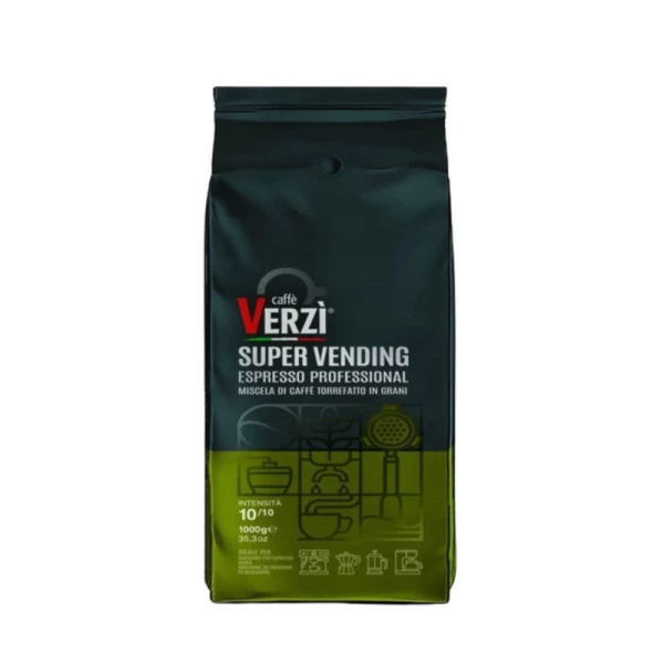 Verzi Caffe Super Vending Кофе в зернах 1 кг - image 1