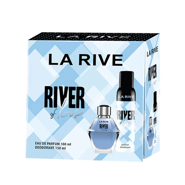 НАБОР La Rive Woman River Of Love (парфюмированная вода 100мл+дезодорант 150см3) - image 1