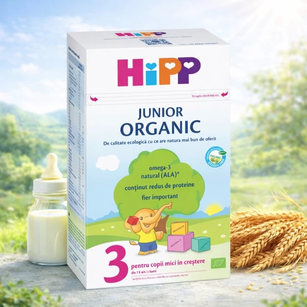 HiPP Organic 3 Lapte praf formula de crestere +12 luni, 500 g - image 2