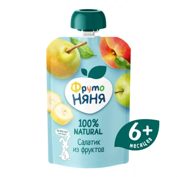 FrutoNanny Piure salata din 4 fructe 90g - image 1
