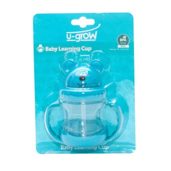 Cana de antrenament cu manere Urs, 210 ml, U-grow - image 1