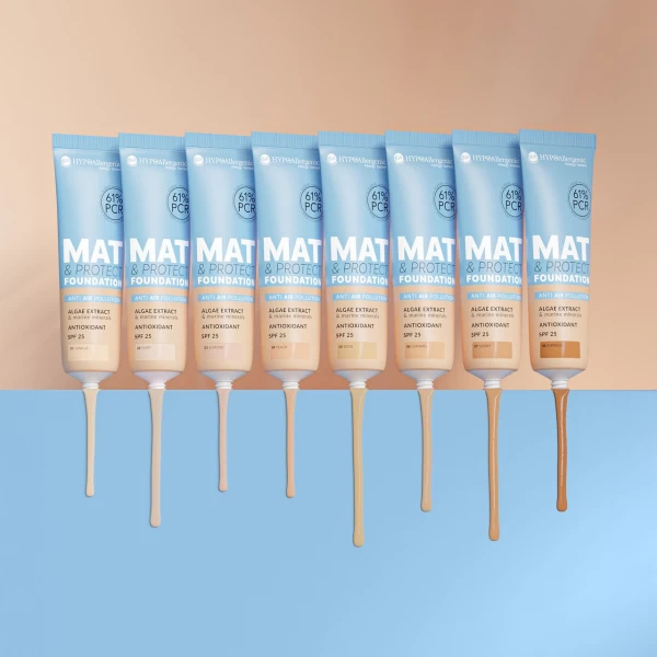 Bell HYPO Mat&Protect Baza nuantatoare SPF25 03 Almond - image 8
