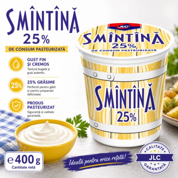 JLC Smantana 300gr pahar 25% - image 2