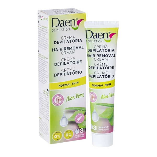 Daen Crema depilatoare Aloe Vera 125 ml - image 1