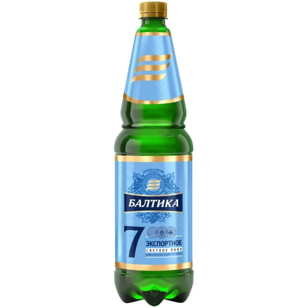Балтика Пиво Экспорт №7 1,3л пет. - image 1