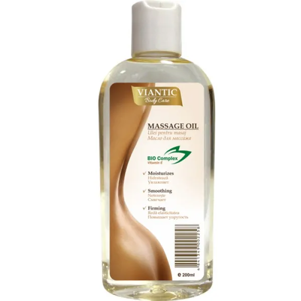 Viantic Ulei pentru masaj cu complex biovegetal 200 ml - image 1