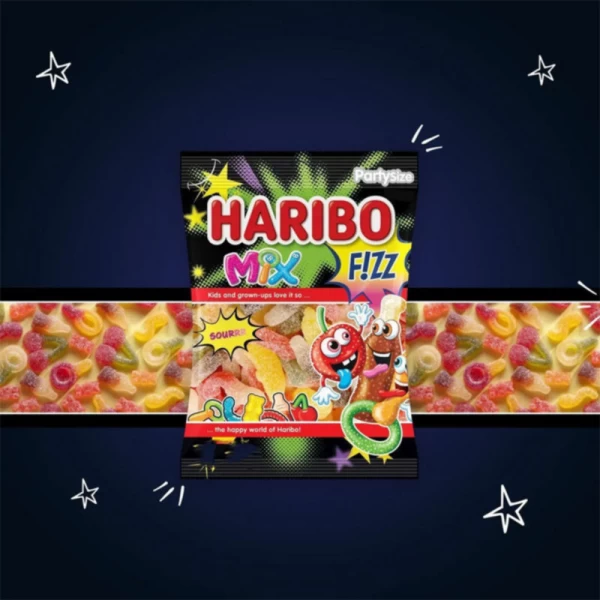 Haribo Mix Fizz 100 г - image 2