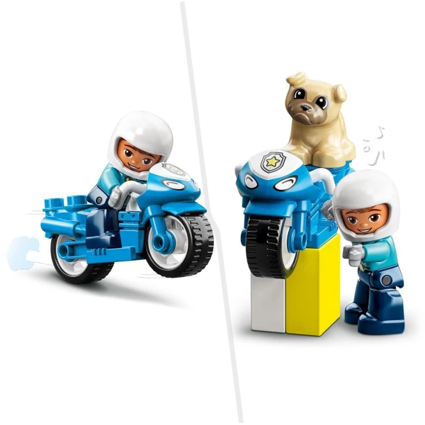 Полицейский мотоцикл Duplo LEGO - image 4
