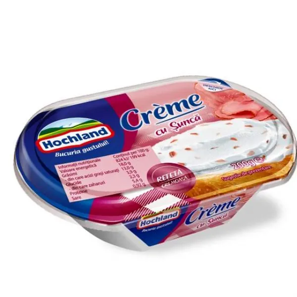 Hochland Crema de Branza cu Sunca 58% 200g - image 2