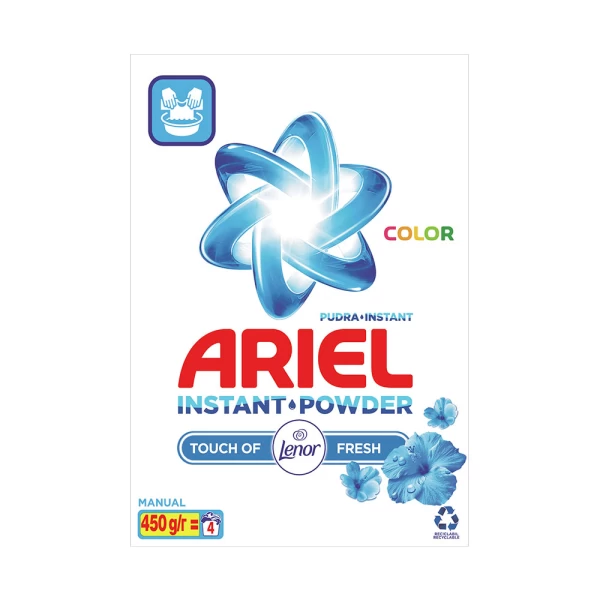 Ariel Detergent 0.450kg manual Touch of Lenor Fresh - image 1