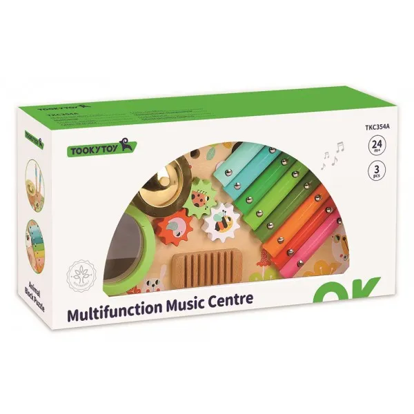 Jucarie centru muzical din lemn TKC354A - image 2