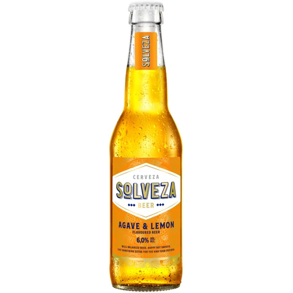Bere Solveza Cerveza Con Tequila (Agave & Lemon) sticla, 6%, 0,33L - image 1