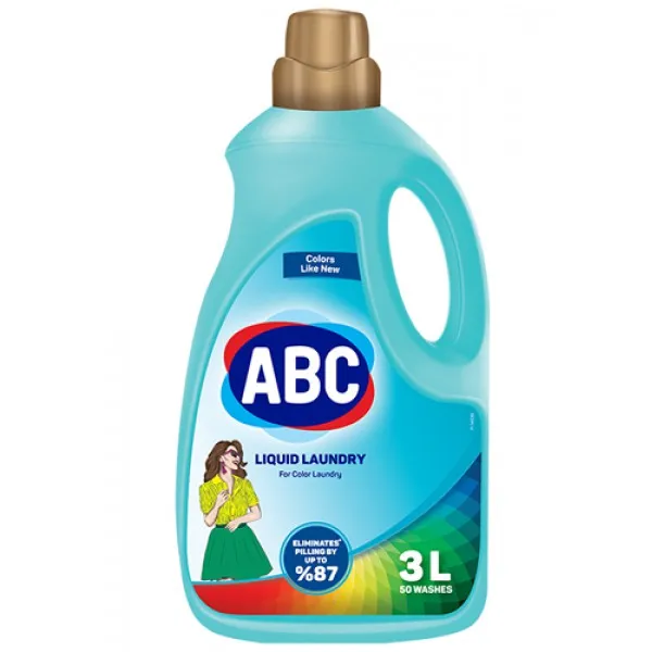 ABC Detergent lichid 3L Color - image 1