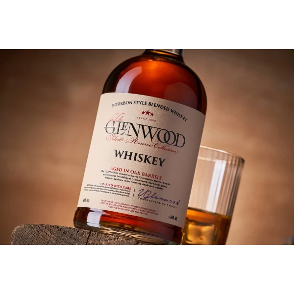 Whiskey Glenwood Bourbon Style 0.5 л - image 2