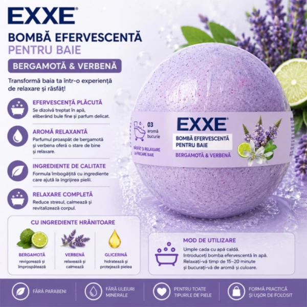 Exxe Minge de baie Verbena 120g - image 2