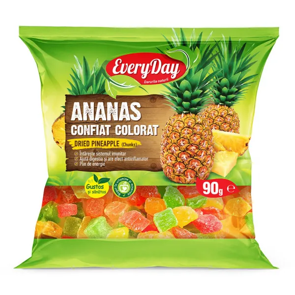 Ананас сушеный кубиками Everyday 90г - image 1