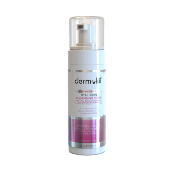 Dermokil Spuma de curatare cu acid hialuronic 150 ml - image 1