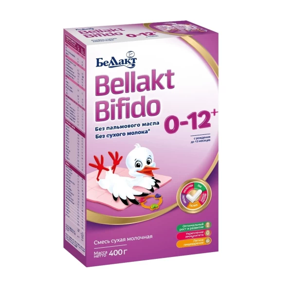 Беллакт Bifido Молочная смесь 0-12, с рождения до 12 месяцев, 400 г - image 1