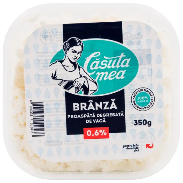 Творог Casuta Mea 0% 350г - image 2