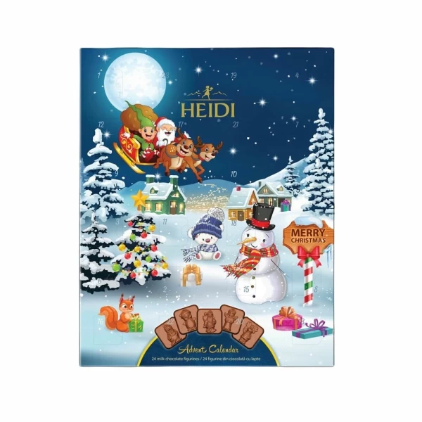 Heidi Ciocolata cu lapte Advent Calendar 110g - image 1