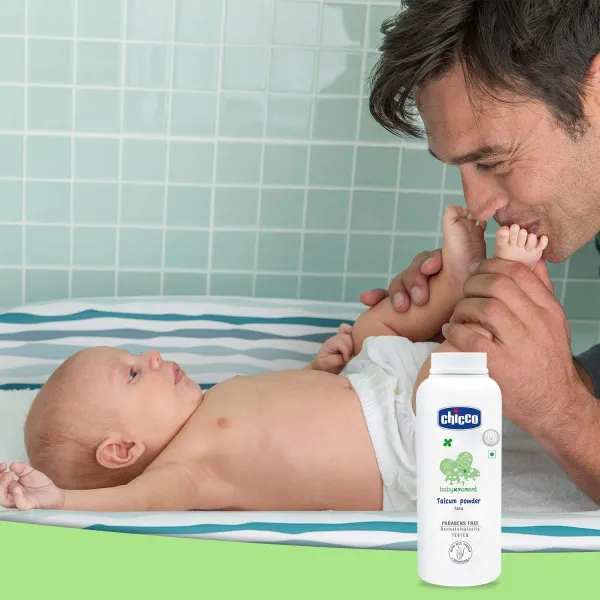 Защитная тальк-пудра Chicco Baby Moments, 150 гр, 0+ мес. - image 3