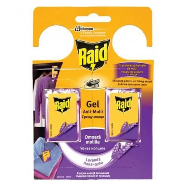 Raid Antimolii Gel Lavanda - image 1