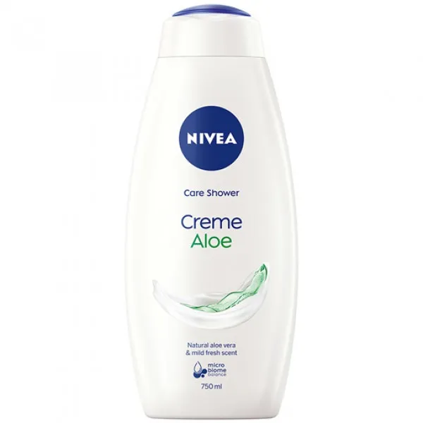 Nivea Gel de dus Creme Aloe 750 ml - image 1