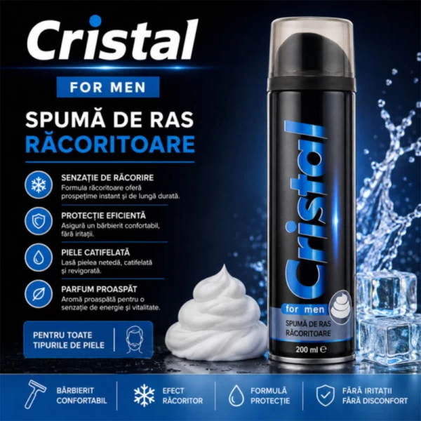 Cristal Spuma de ras Racoritoare 200ml - image 2