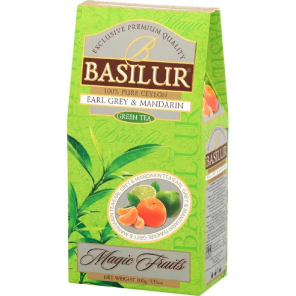 Basilur Ceai verde Magic Fruits Earl Grey & Mandarin 100g - image 2