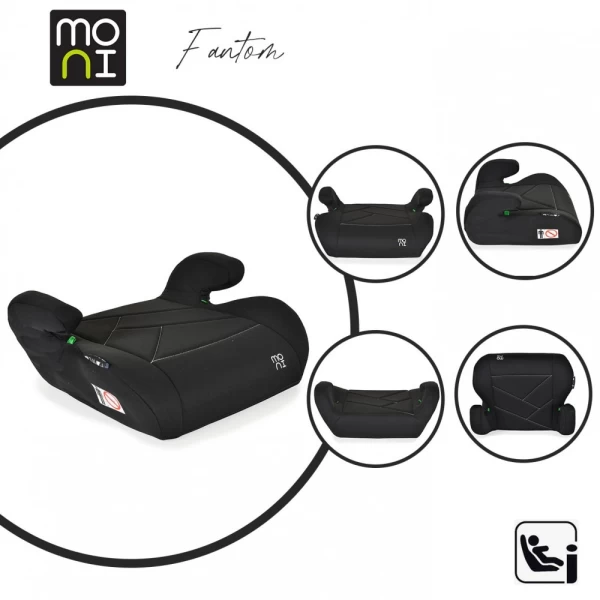 Бустер Cangaroo Fantom i-Size 22–36 кг, черный - image 2