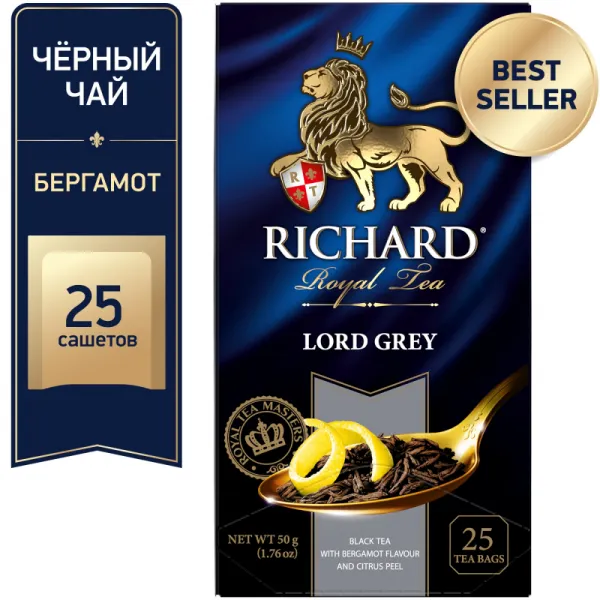 Чай Richard Lord Grey 25 pac - image 2