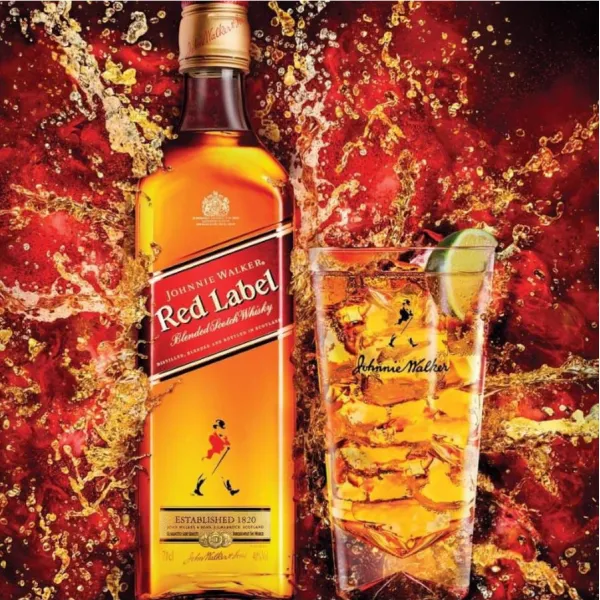 Виски Johnnie Walker Red label выдержка 4 года 0.5 л 40% - image 4