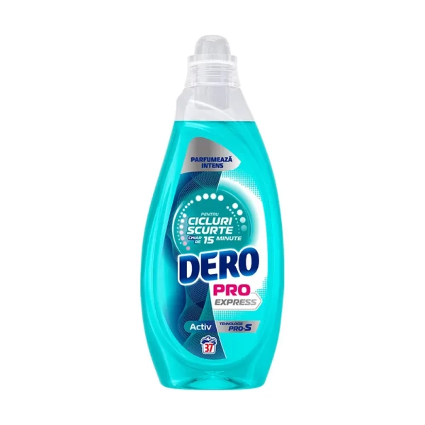 Dero Detergent de rufe lichid PRO Express Activ (37 spalari) 1.480L - image 1