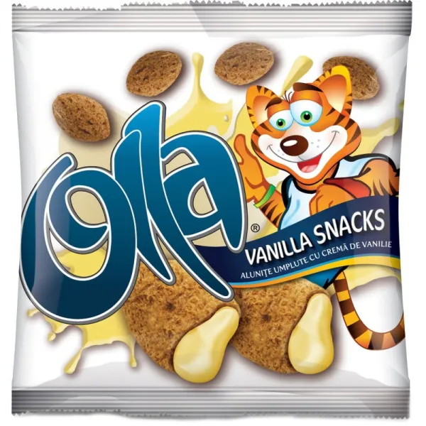 OLLA Snacks alunite cu crema de vanilie 100g - image 1
