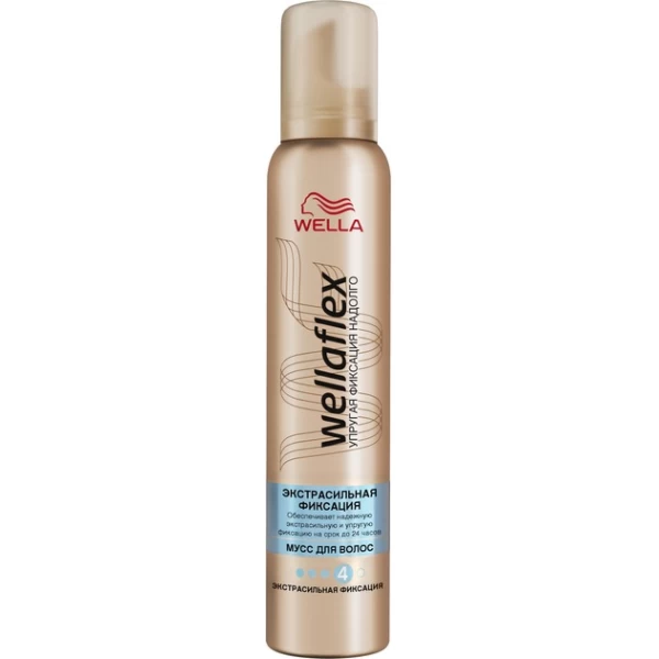 Wellaflex Spuma de par 200ml Flexible Extra Strong Hold - image 1
