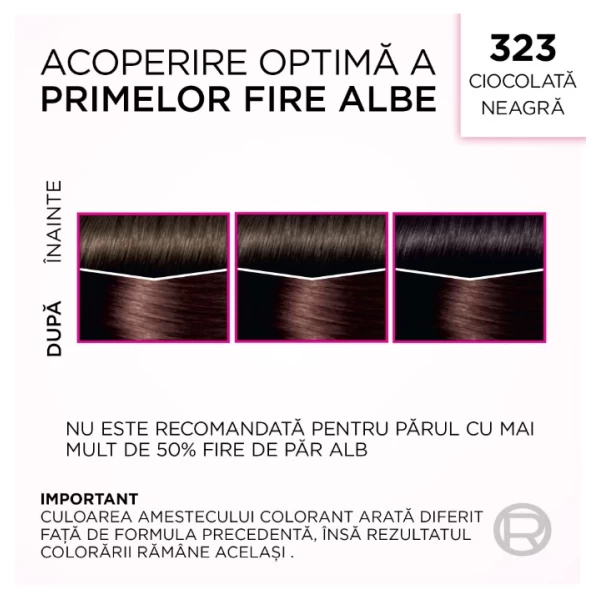 Casting Creme Gloss Vopsea de par 323 Ciocolata Neagra - image 6