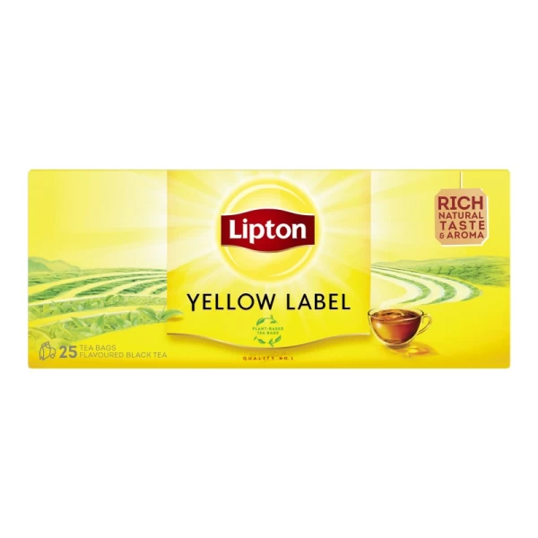Lipton Ceai negru Yellow Label 25 pac - image 1